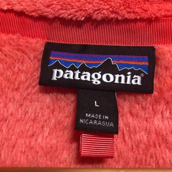 Patagonia Fleece Women's Re-Tool Snap-T Pullover size Large Comfy/Fuzzy/Winter - Picture 3 of 5